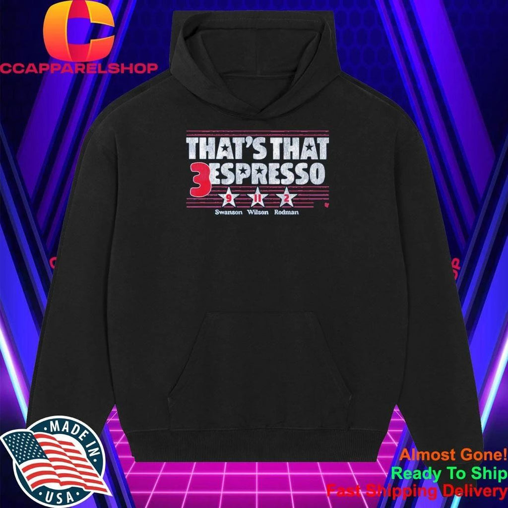 Mallory Swanson, Trinity Rodman, & Sophia Wilson That’s That 3 Espresso Shirt