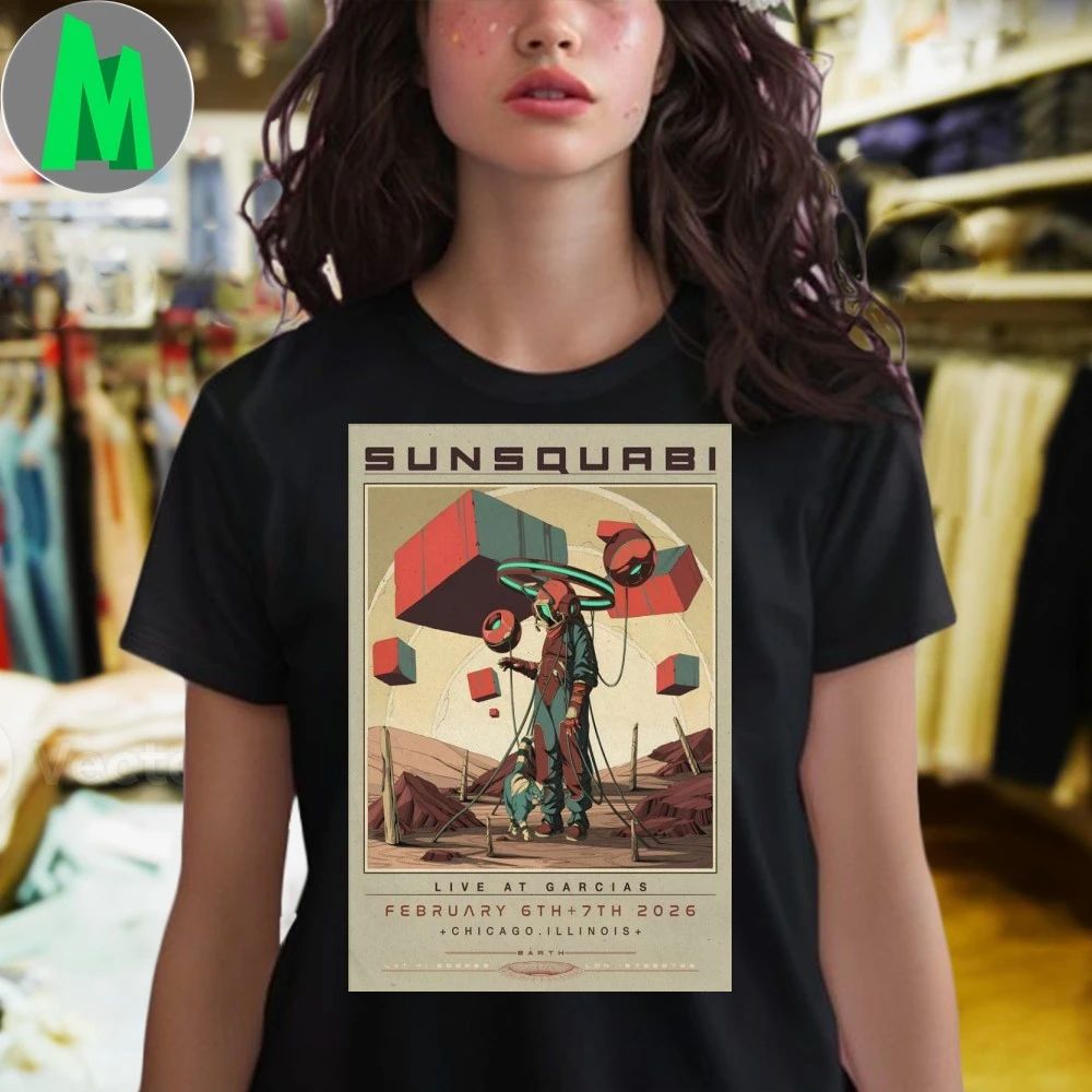 Sunsquabi 2 6-2 7 2026 Chicago IL Poster Shirt