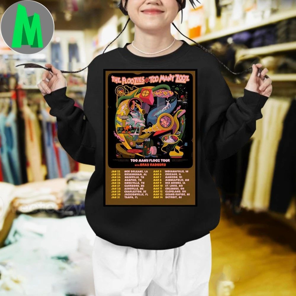 Original The Floozies Too Many Flooz Shows 2026 Poster Shirt
