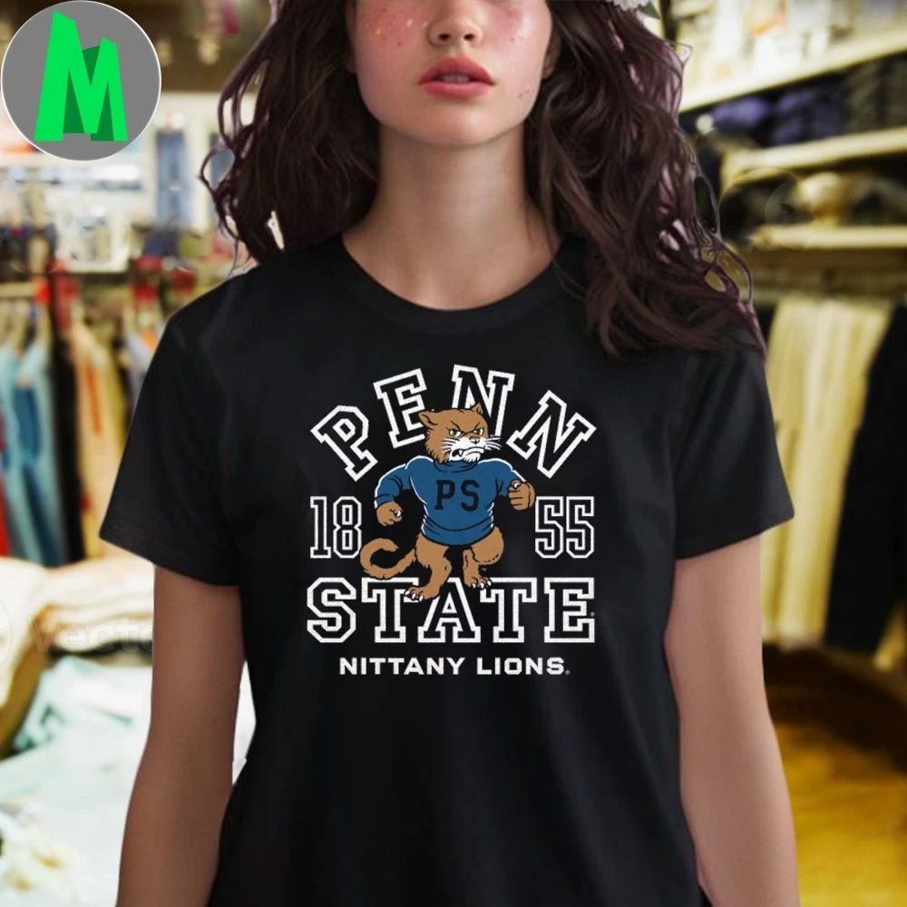 Penn State 1960s Cartoon Mascot Retro Shirt