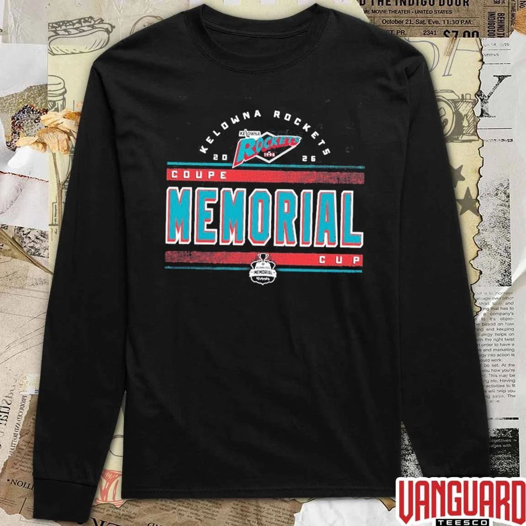 Kelowna Rockets 2026 Coupe Memorial Cup t-shirt