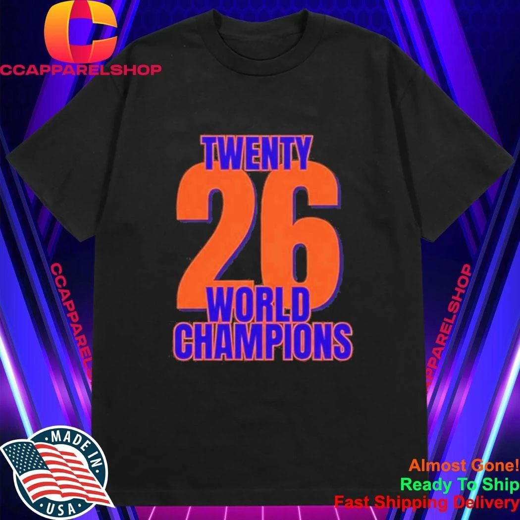 2026 NY Knicks Twenty 26 World Champions Shirt