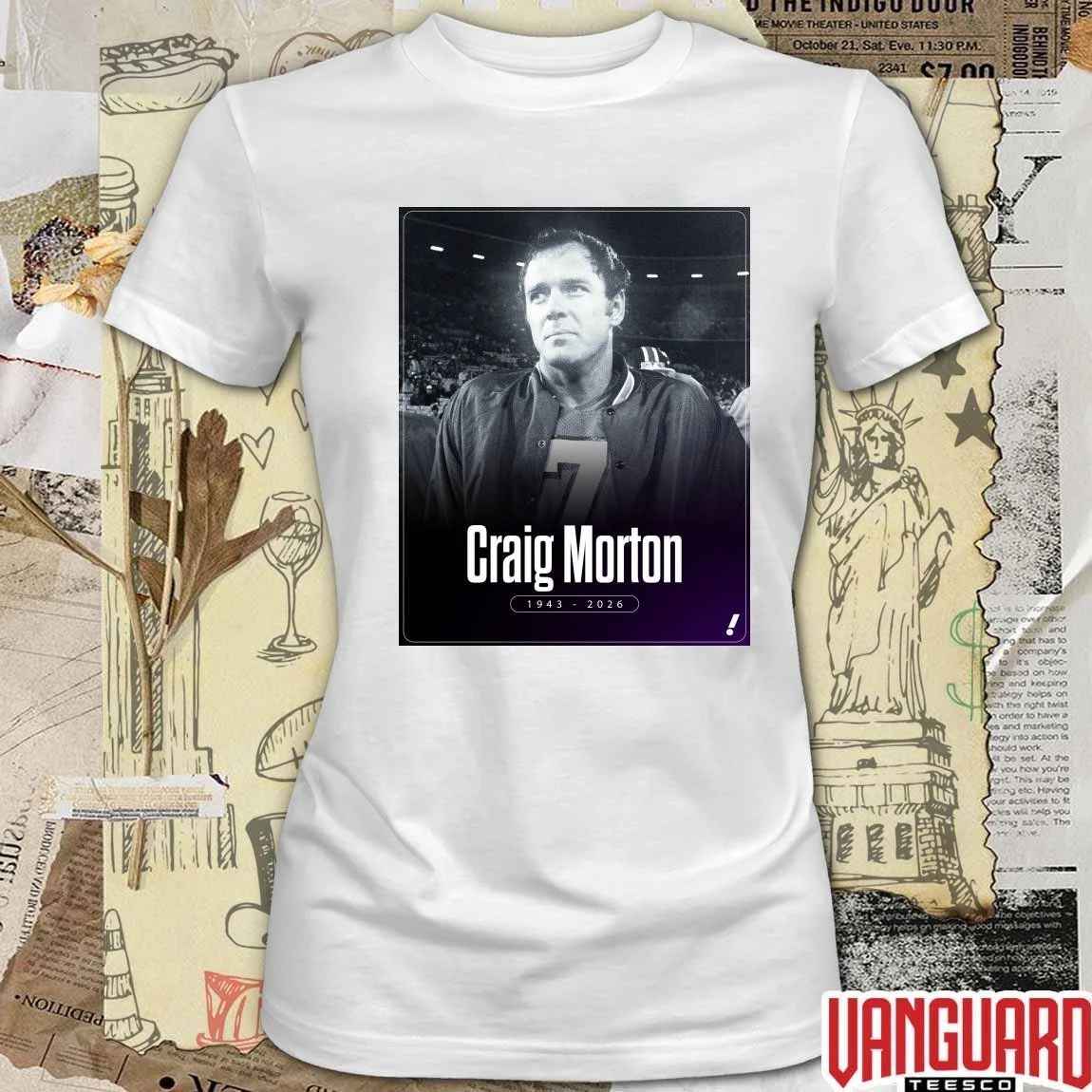 Craig Morton 1943 – 2026 Yahoo Sports t-shirt