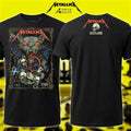 Metallica Concert Poster Glasgow – Wolf Skull Jack White Duck Editions Pop-Up Art T-shirt