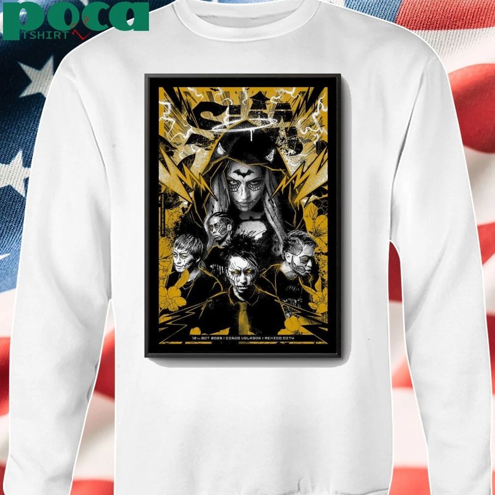 10.12.2025 Mexico City, MX SiM Band Poster shirt