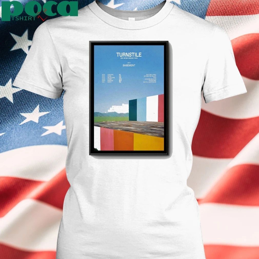 Tour 2025-2026 Turnstile Poster shirt