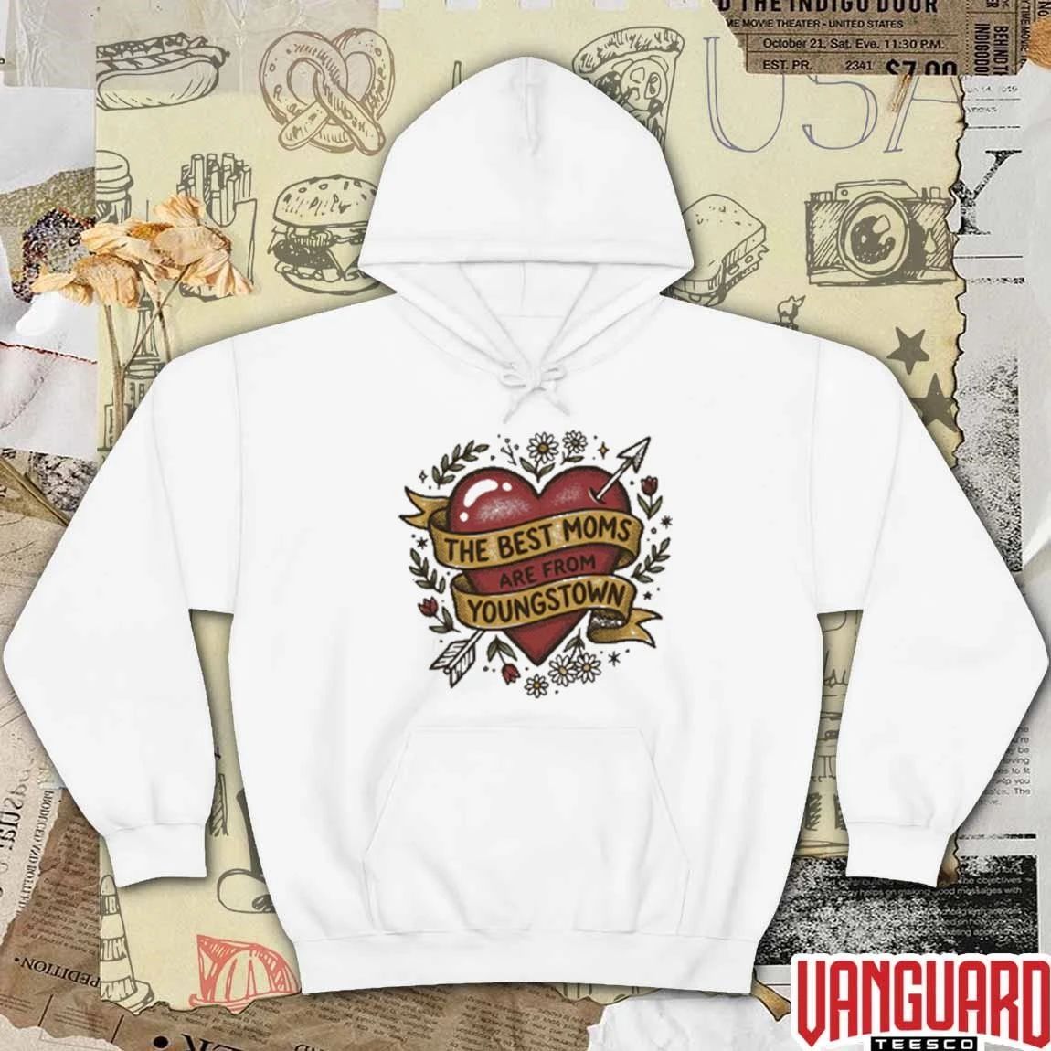 The Best Moms are from Youngstown t-shirt