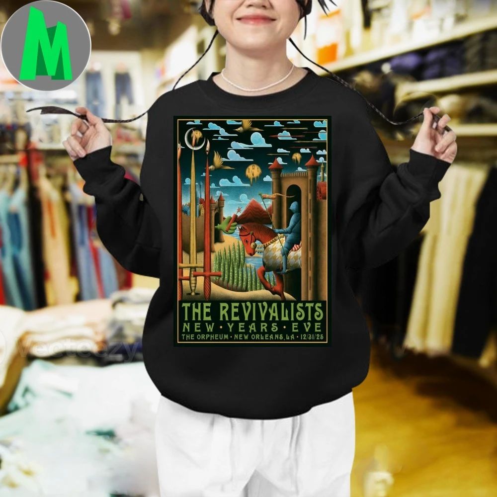 Original The Revivalists Dec 31 2025 New Orleans LA Poster Shirt