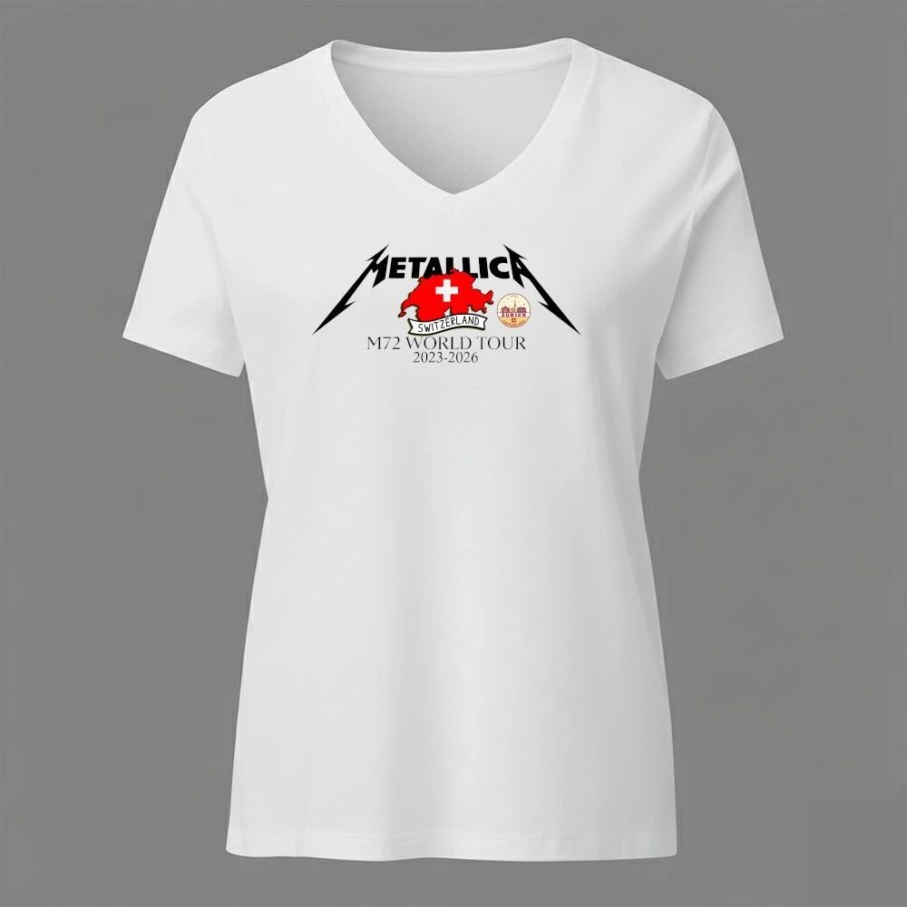 Metallica M72 World Tour Zurich, Switzerland Pop-Up Shop Shirt