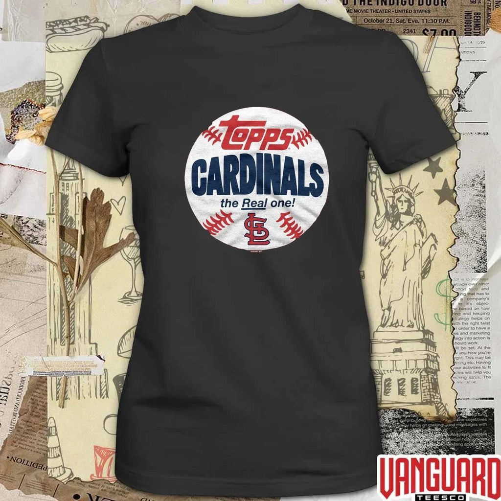 St. Louis Cardinals MLB 2026 x Topps Baseball The Real One t-shirt