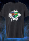 Bears and Wild Heart Ripping Open T-Shirt