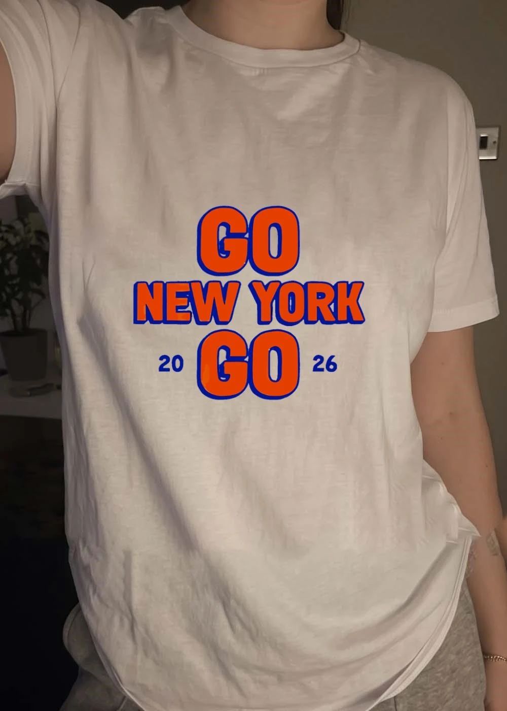 New York Fan Support Go 2026 shirt