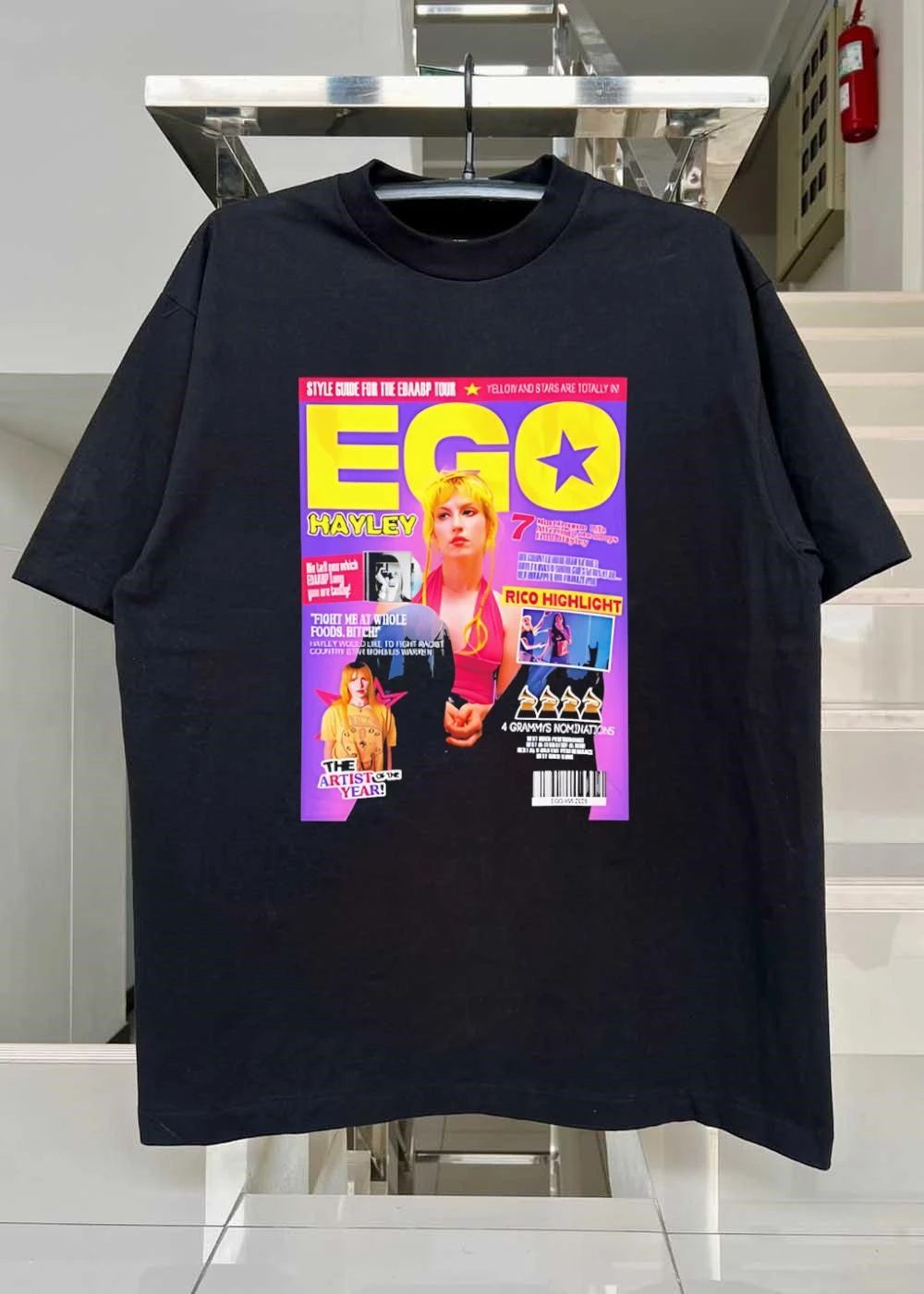Style Guide for the EDAABP Tour Hayley Williams Ego Magazine shirt