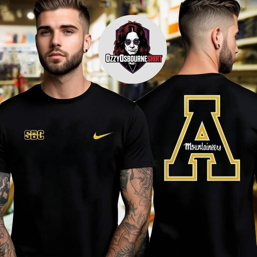 2025 Appalachian State Mountaineers Logo Uniform Special Shirt