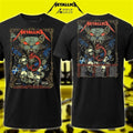 Metallica M72 World Tour 2026 US & EU Tour Pop-Up Shirt – Glasgow, Scotland 25th June 2026 Wolf Skull Jack
