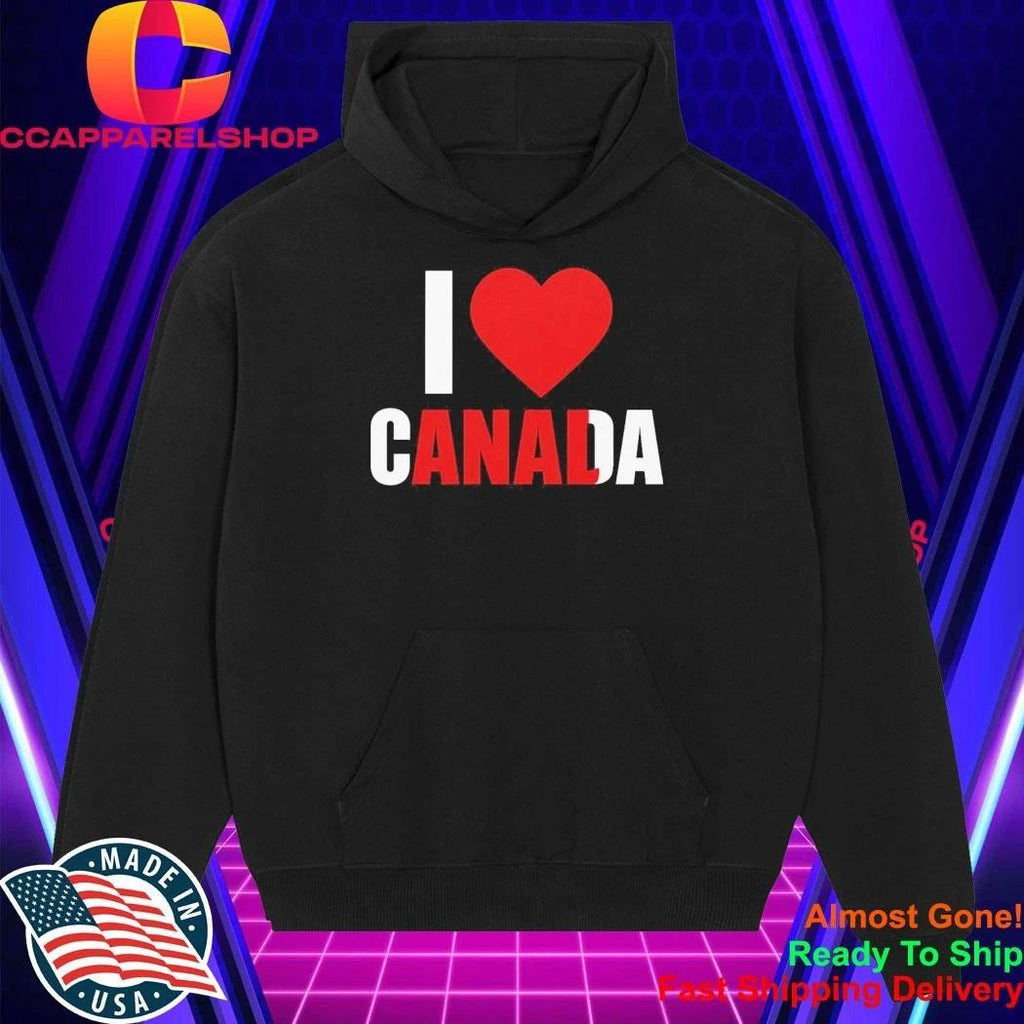 World Cup 2026 I Heart Canada Anal Shirt