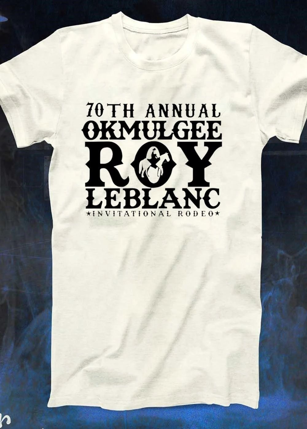 70th Annual Okmulgee Roy Leblanc Invitational Rodeo shirt