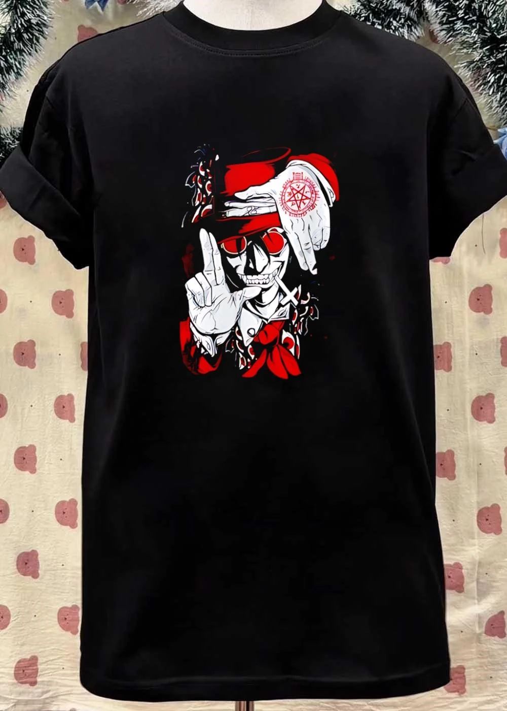 Alucard Hellsing Ultimate Vampire Red Hat Seal Occult Lord 2026 Fan Shirt
