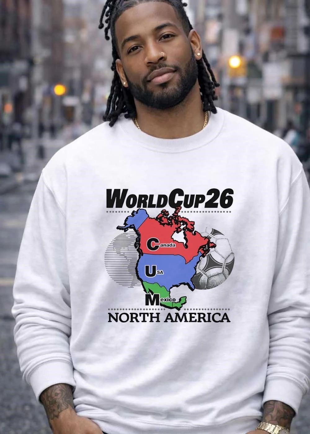 World Cup 26 North America Canada USA Mexico Soccer shirt
