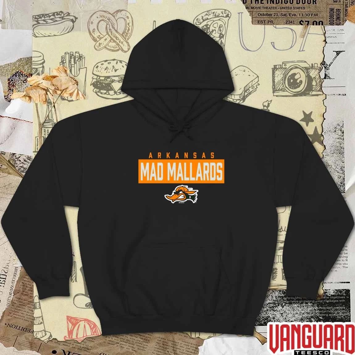 Mad Arkansas Mallards Bimm Ridder 2026 t-shirt