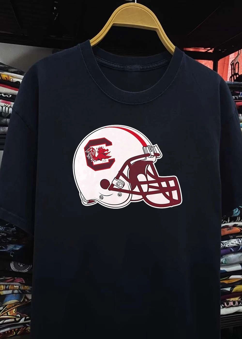 South Carolina Gamecocks American Football helmet shirt