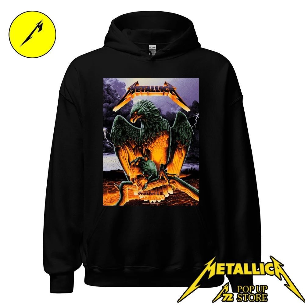 Metallica M72 Frankfurt Limited Poster Edition Night 2 At Deutsche Bank Park In Frankfurt DE On May 24 2026 Hellfire Eagle Shirt