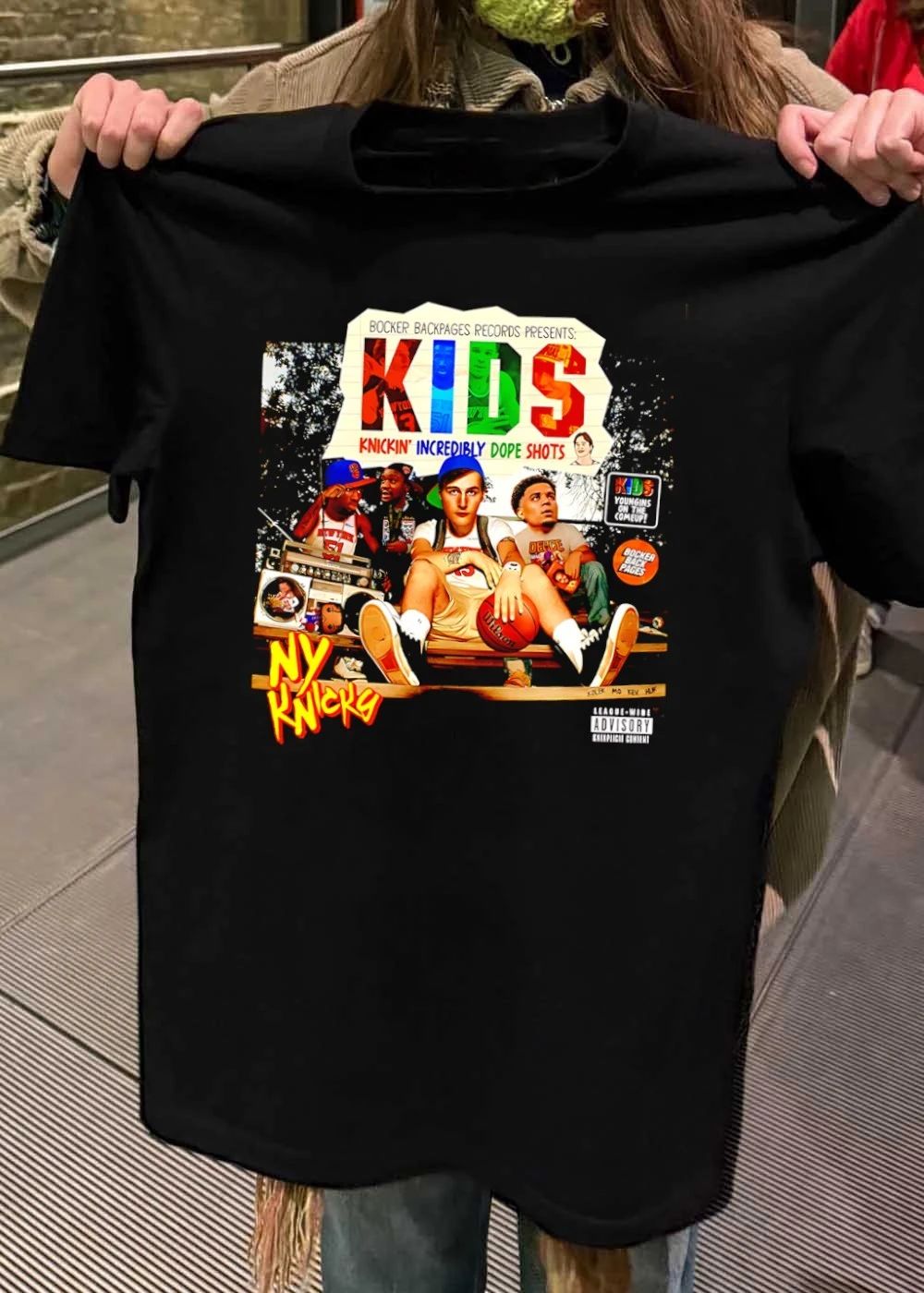 Records Presents Kids Knickin Incredibly Dope Shots NY Knicks T-Shirt