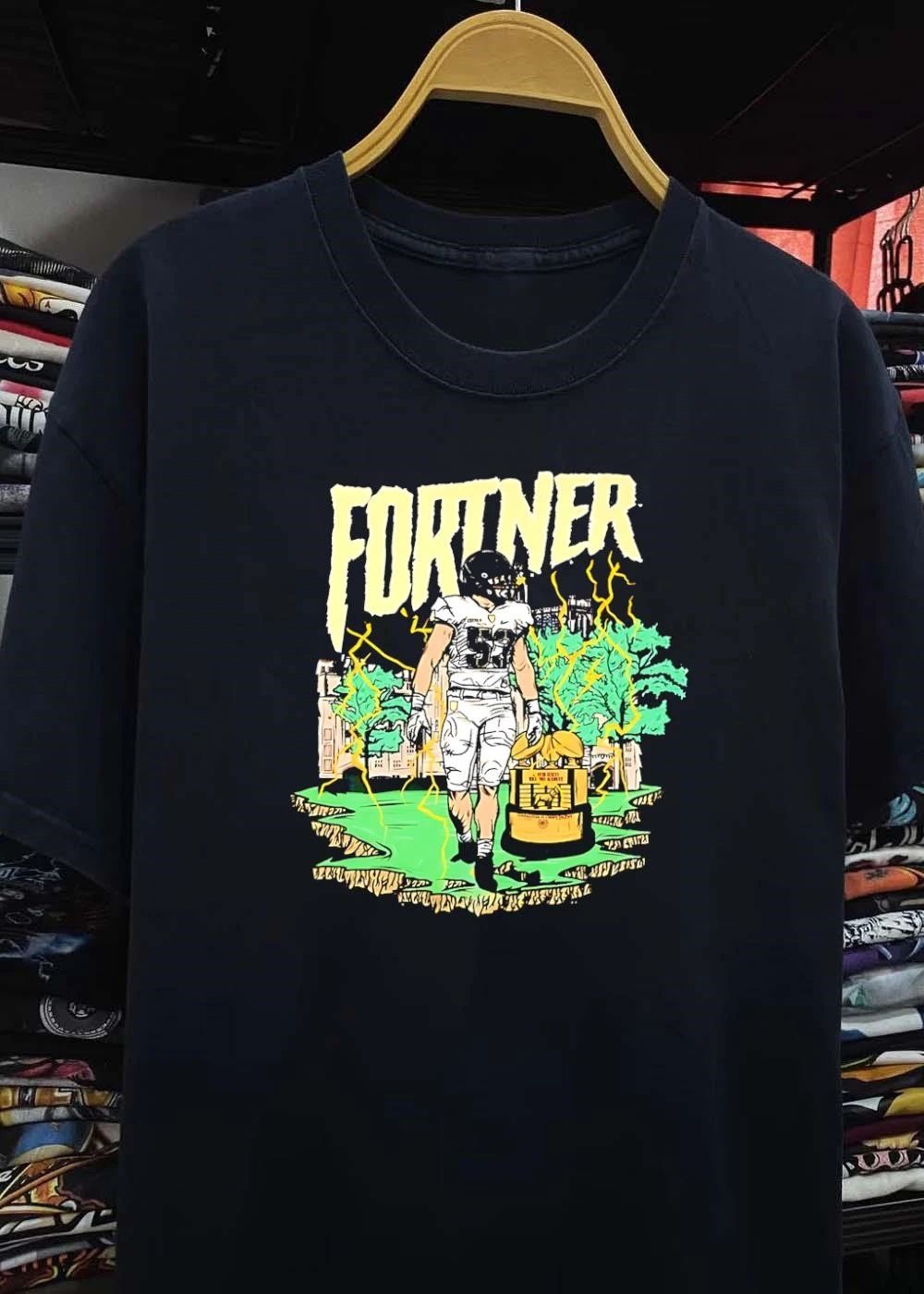 Army Black Knights Kalib Fortner 53 graphic shirt