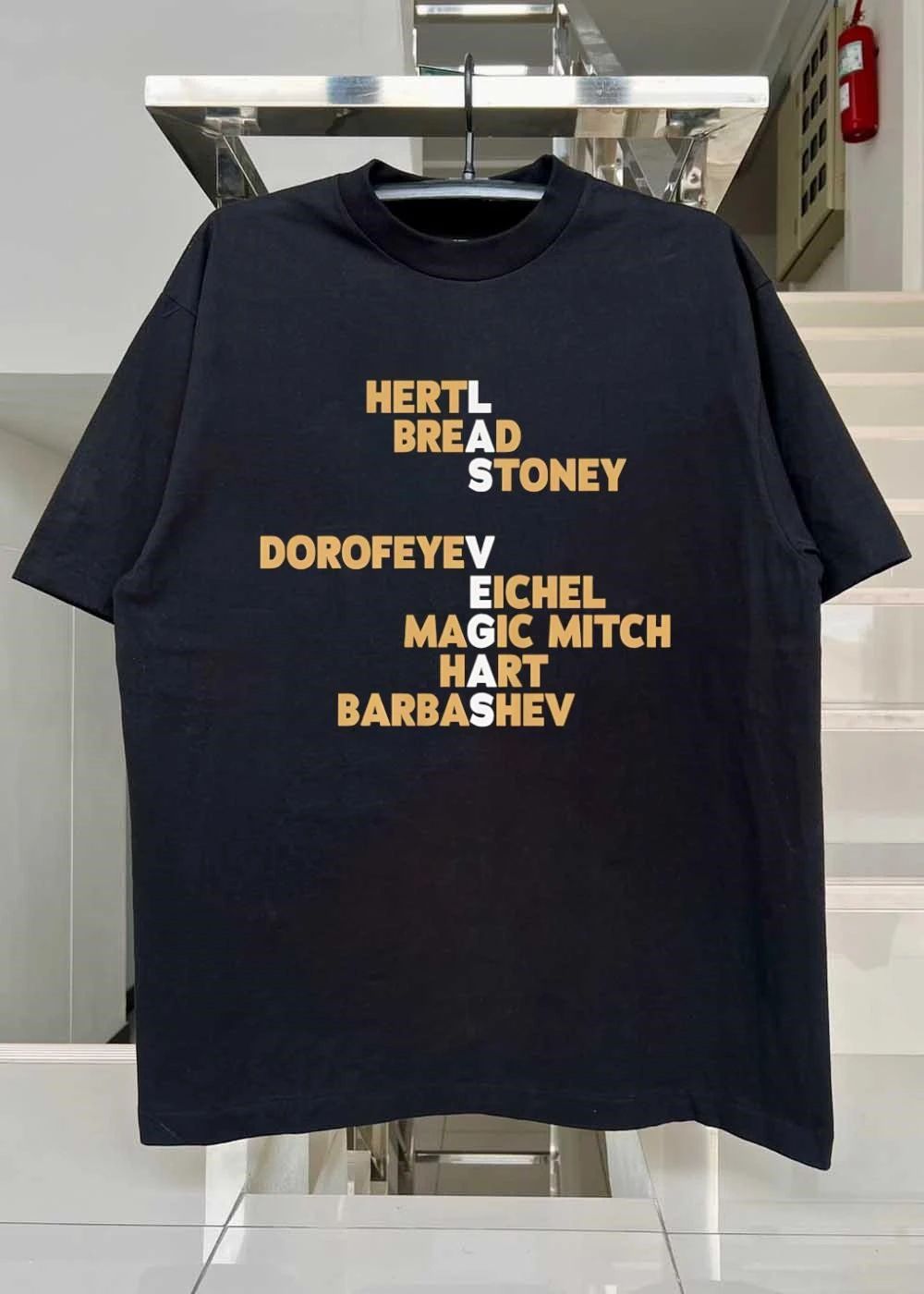 Las Vegas Hockey Names 2026 shirt