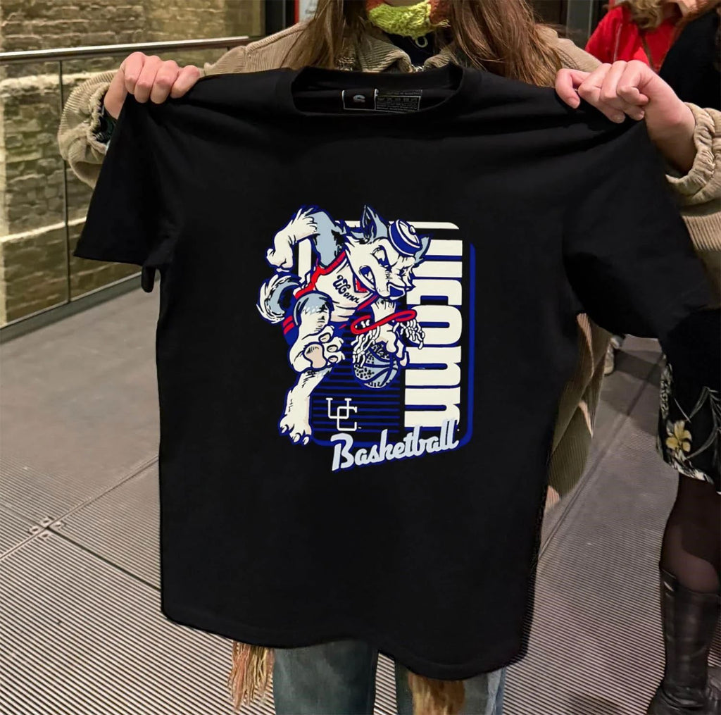 UConn Huskies basketball 2026 Mascot Dunk shirt