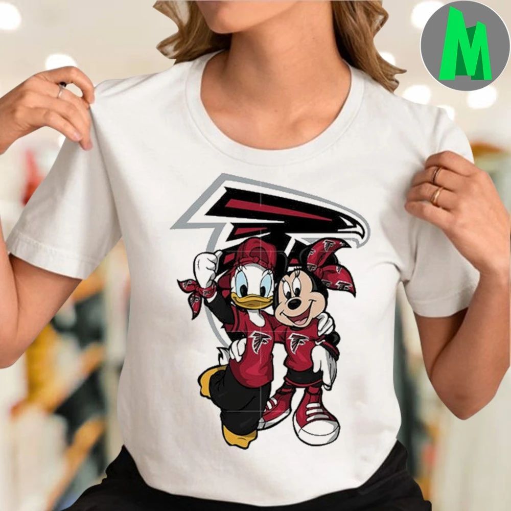 Daisy Minnie Atlanta Falcons Logo 2025 Shirt