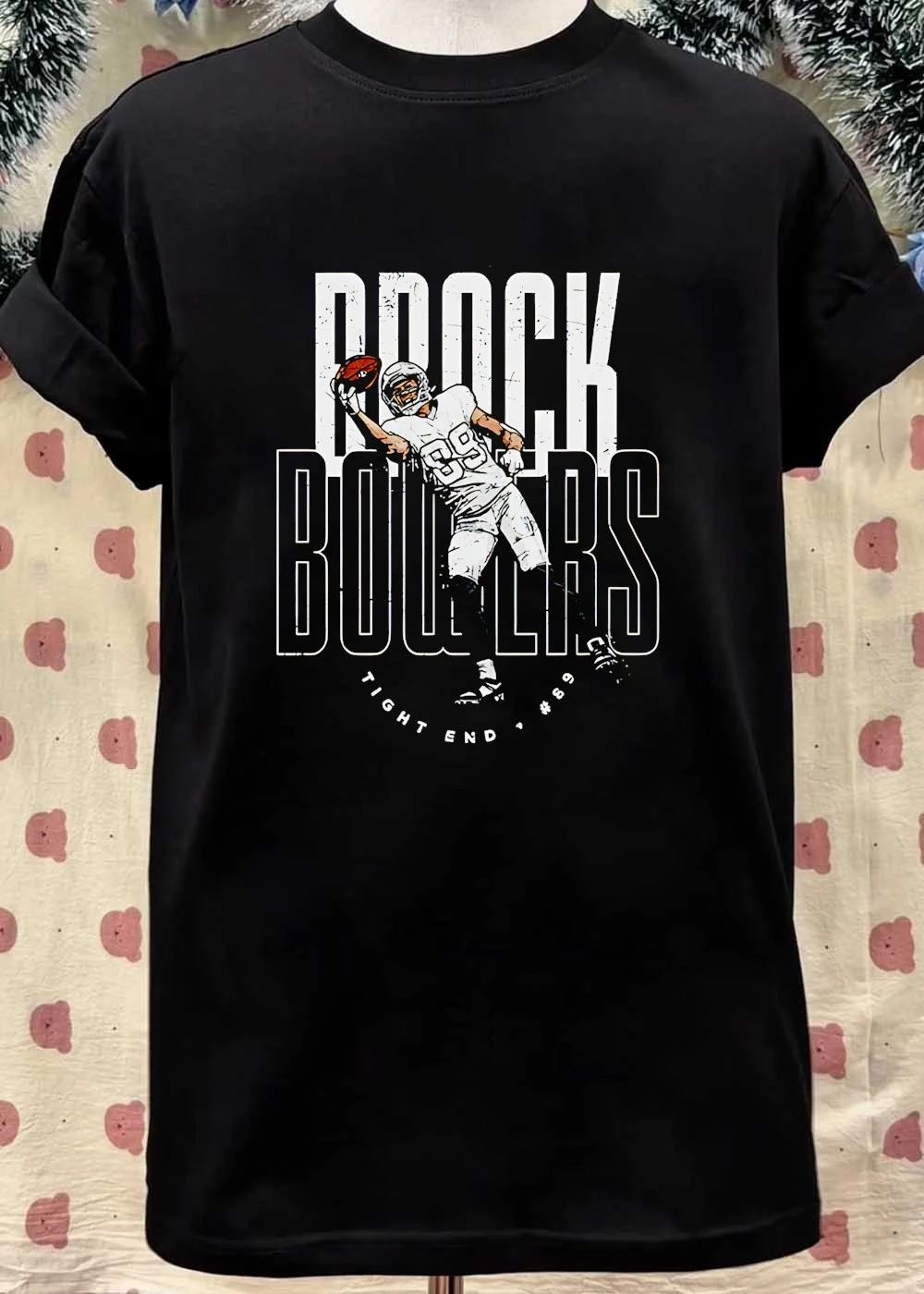 Brock Bowers Las Vegas Record Breaking retro shirt