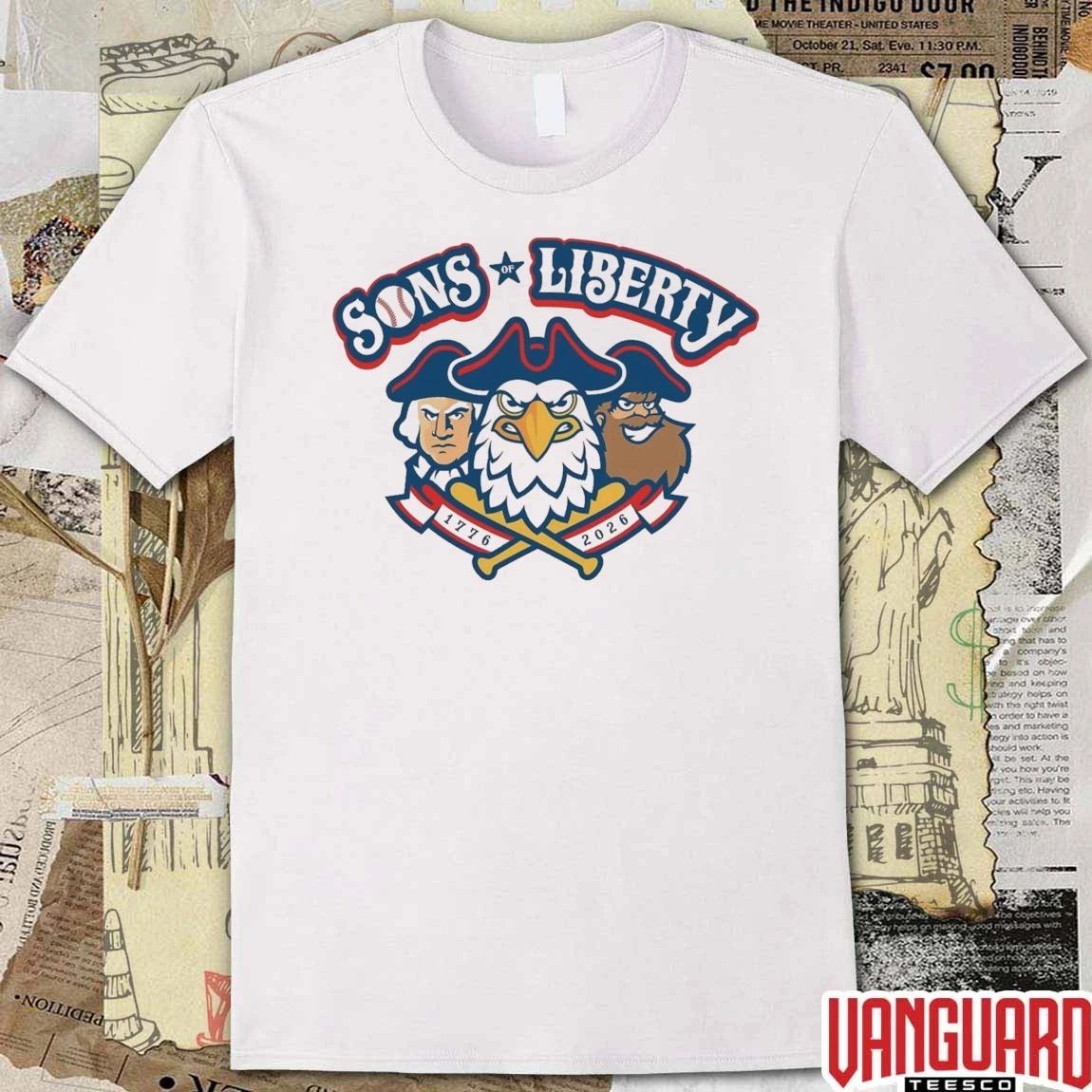 Sons Of Liberty 1776-2026 250th Anniversary t-shirt