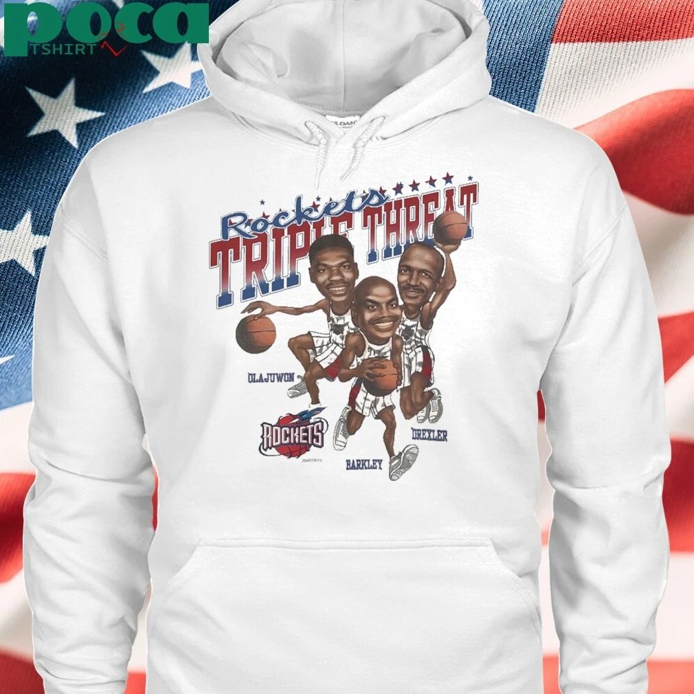 Vintage Houston Rockets Triple Threat Shirt