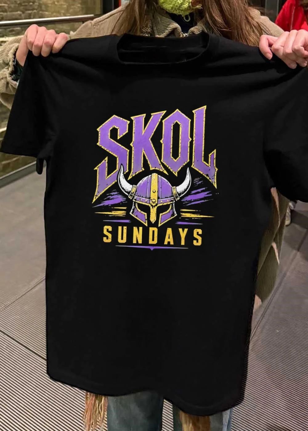 Skol Sundays Minnesota Vikings T-Shirt