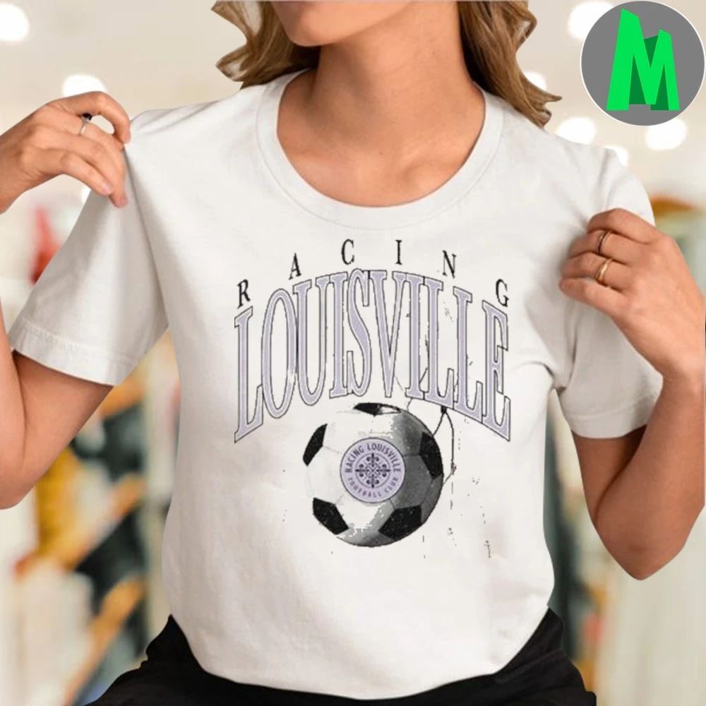 NWSL Racing Louisville FC Heavyweight Logo T-Shirt