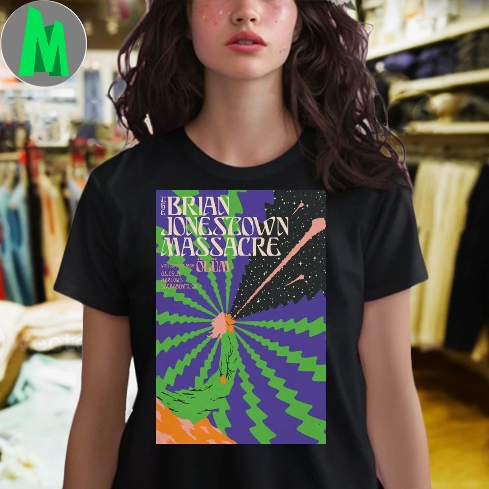 Original The Brian Jonestown Massacre Sacramento Mar 5 2026 Poster Shirt