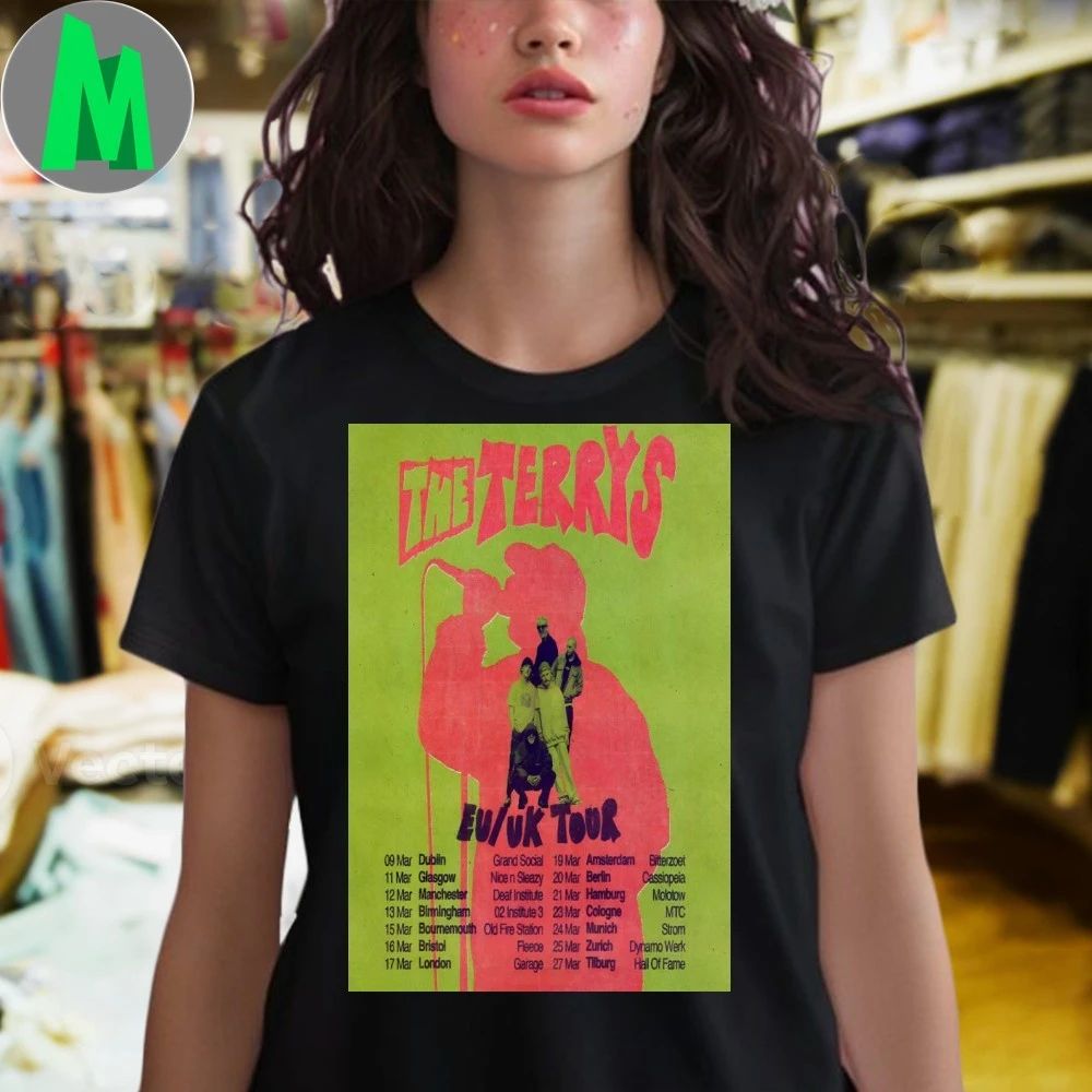 The Terrys EU-UK 2026 Shows Poster Shirt