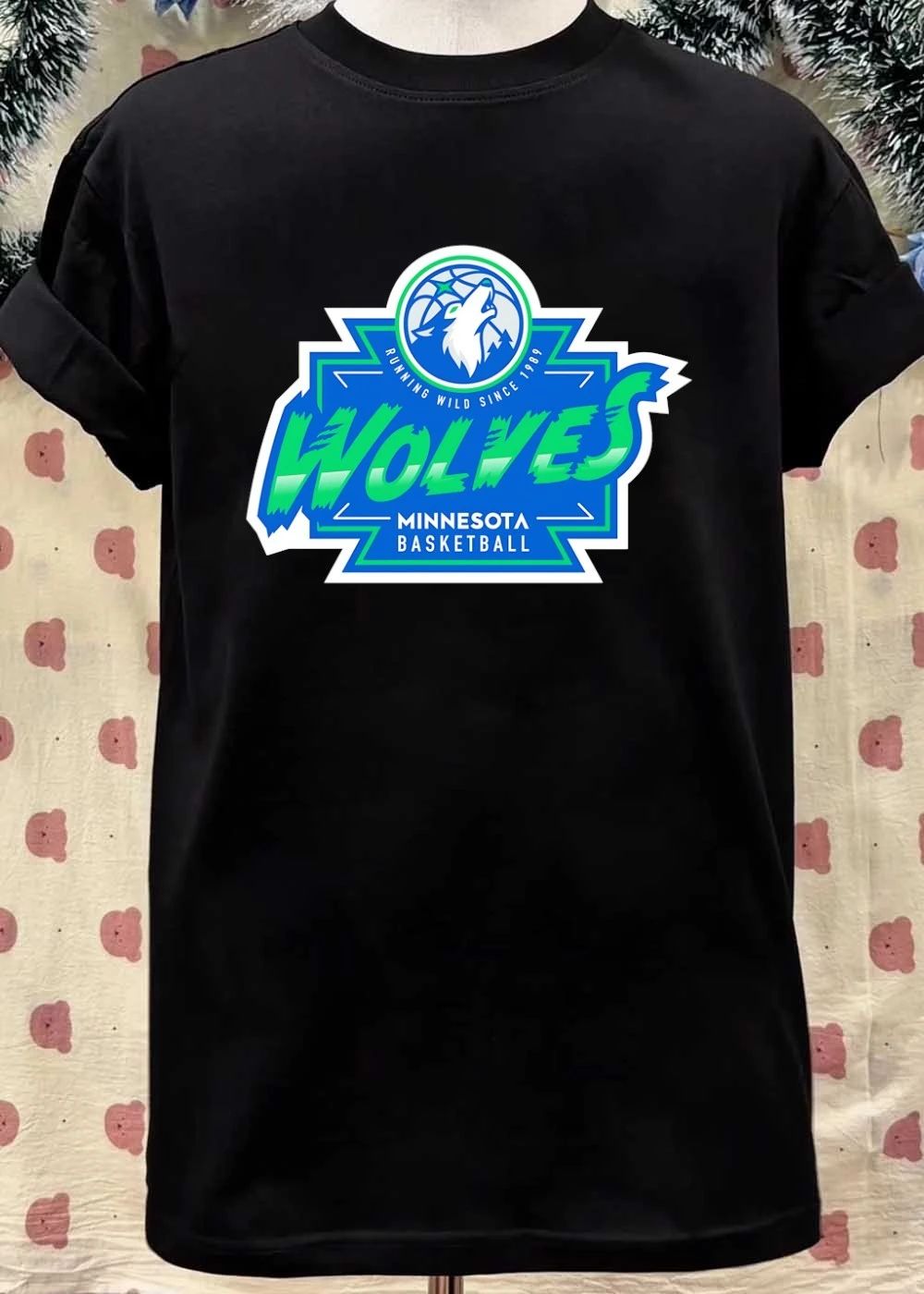 Wolves Minnesota Basketball Running Wild Since 1989 shirt