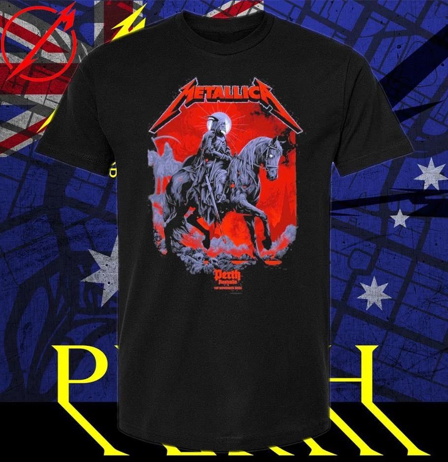 Metallica M72 Perth By Ken Taylor’s T-Shirt