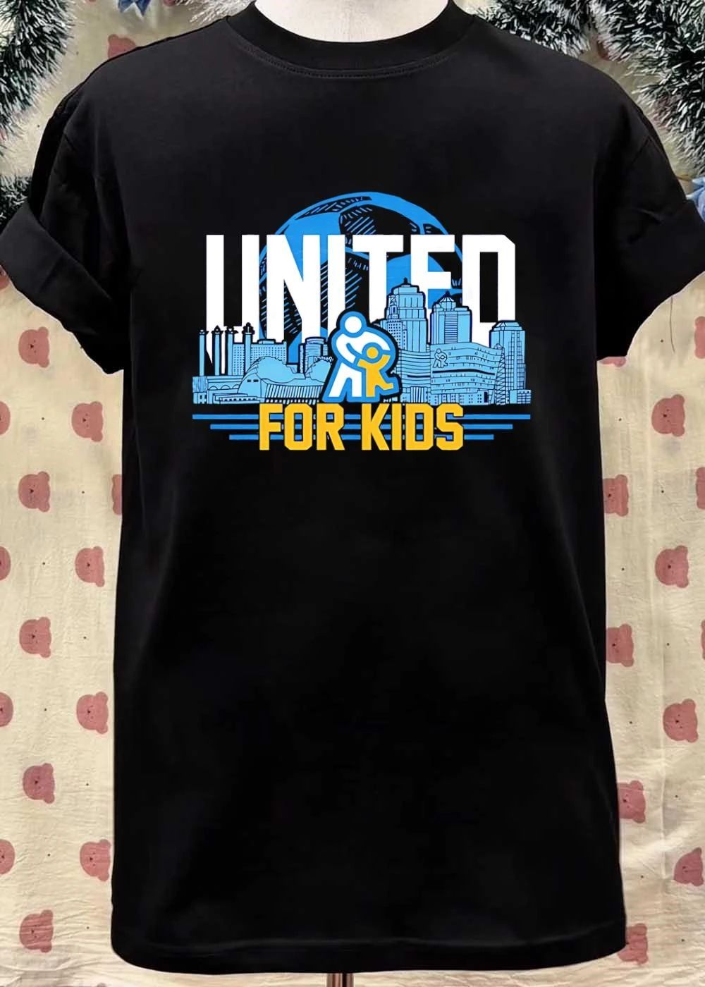 United for Kids Kansas City Skyline Soccer T-Shirt