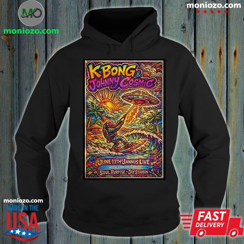 Original KBong And Johnny Cosmic St Petersburg FL 6 11 2026 Poster Shirt