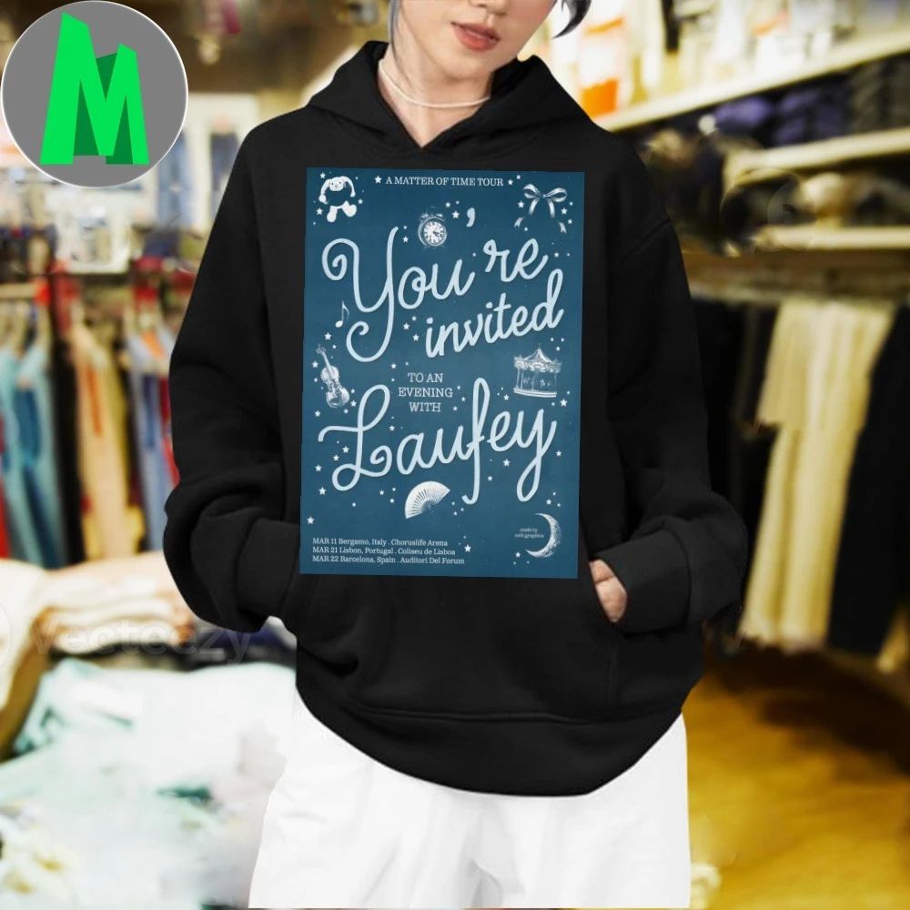 Laufey A Matter Of Time Tour 26 Poster Shirt