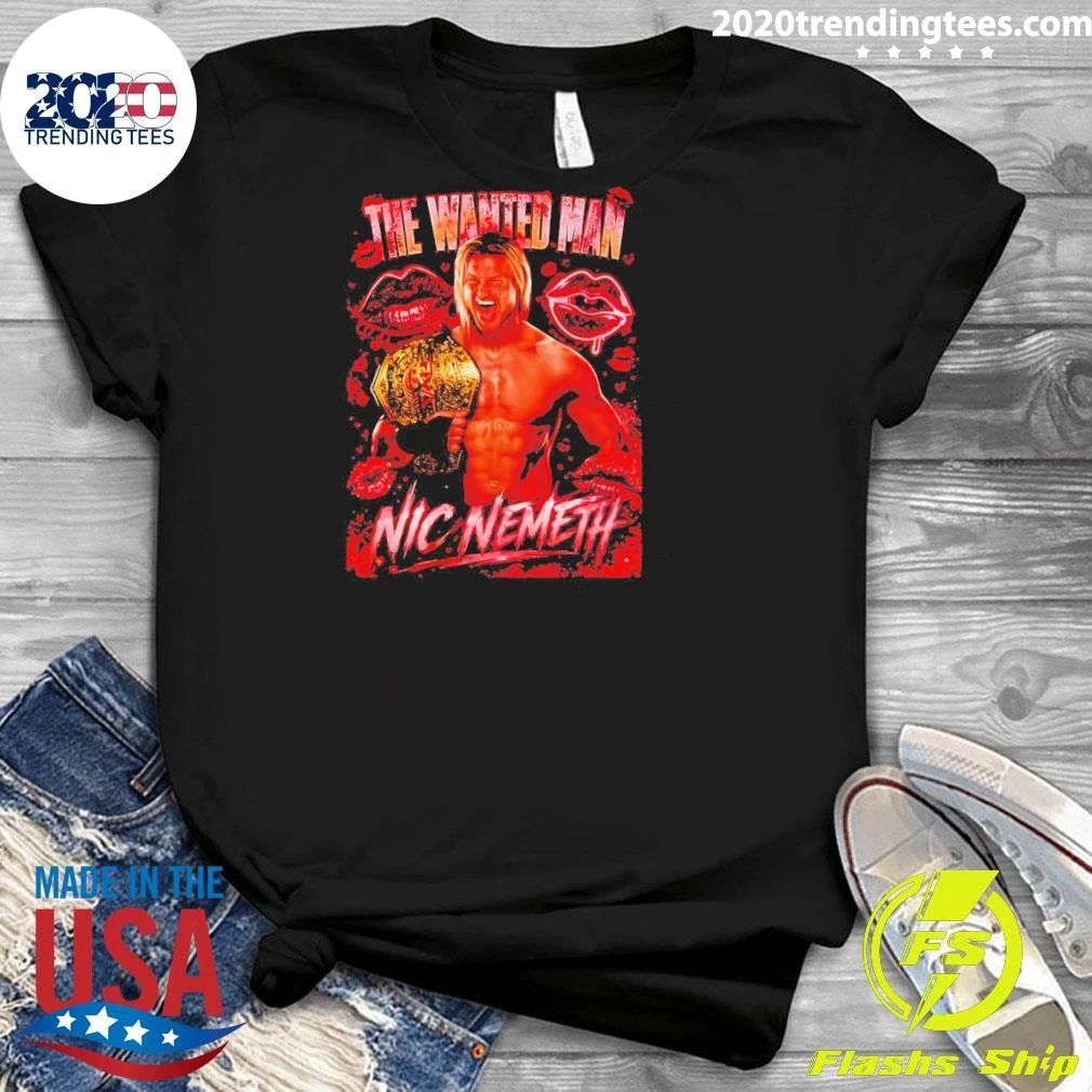 The Wanted Man Nic Nemeth Tna World Champion Shirt