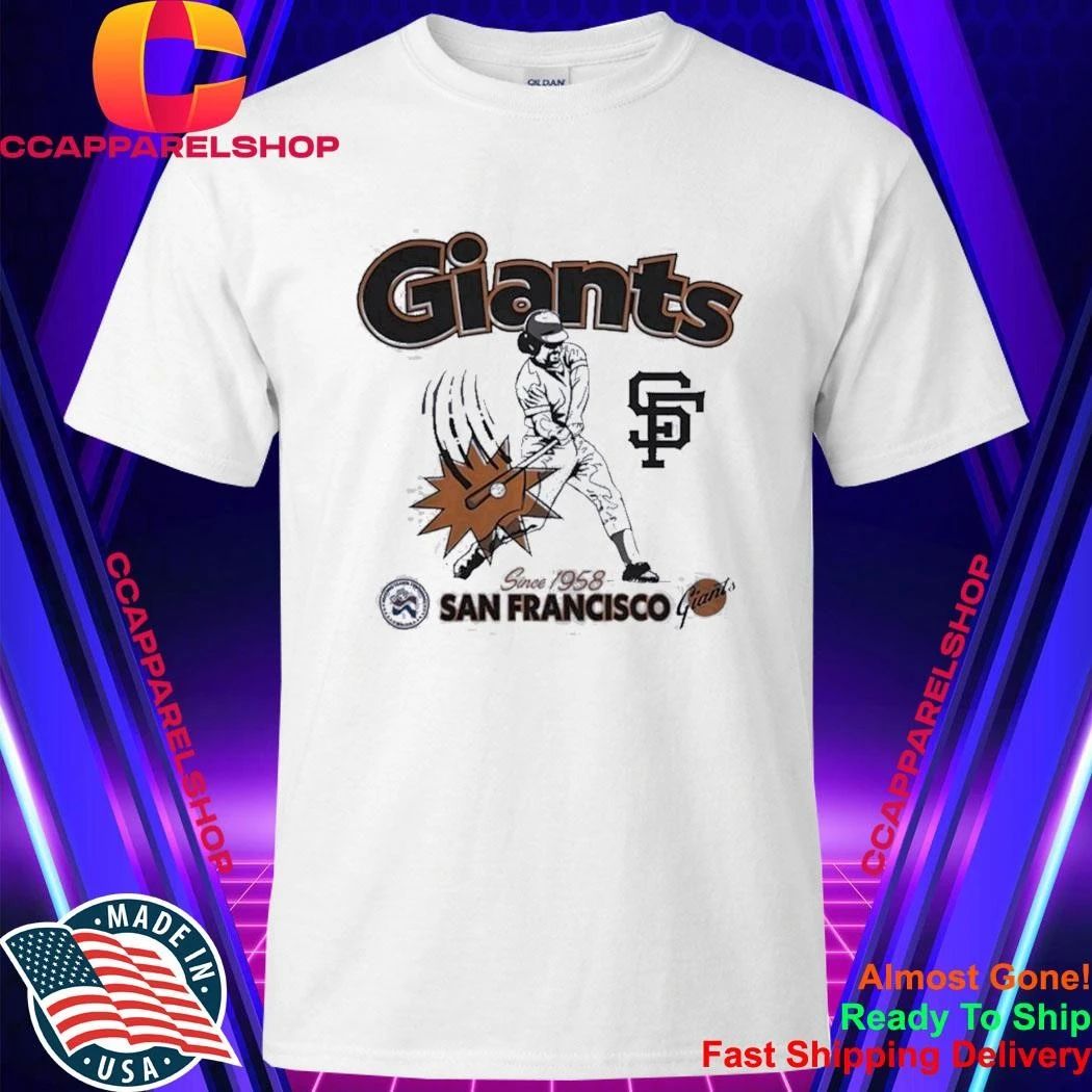 San Francisco Giants Since 1958 National League Centennial Baseball Shirt