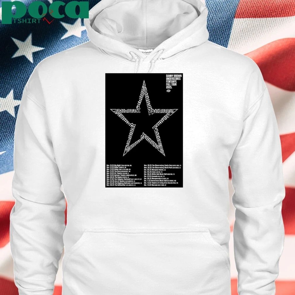 Danny Brown Underscores Femtanyl Tour 2025 Concert Poster shirt