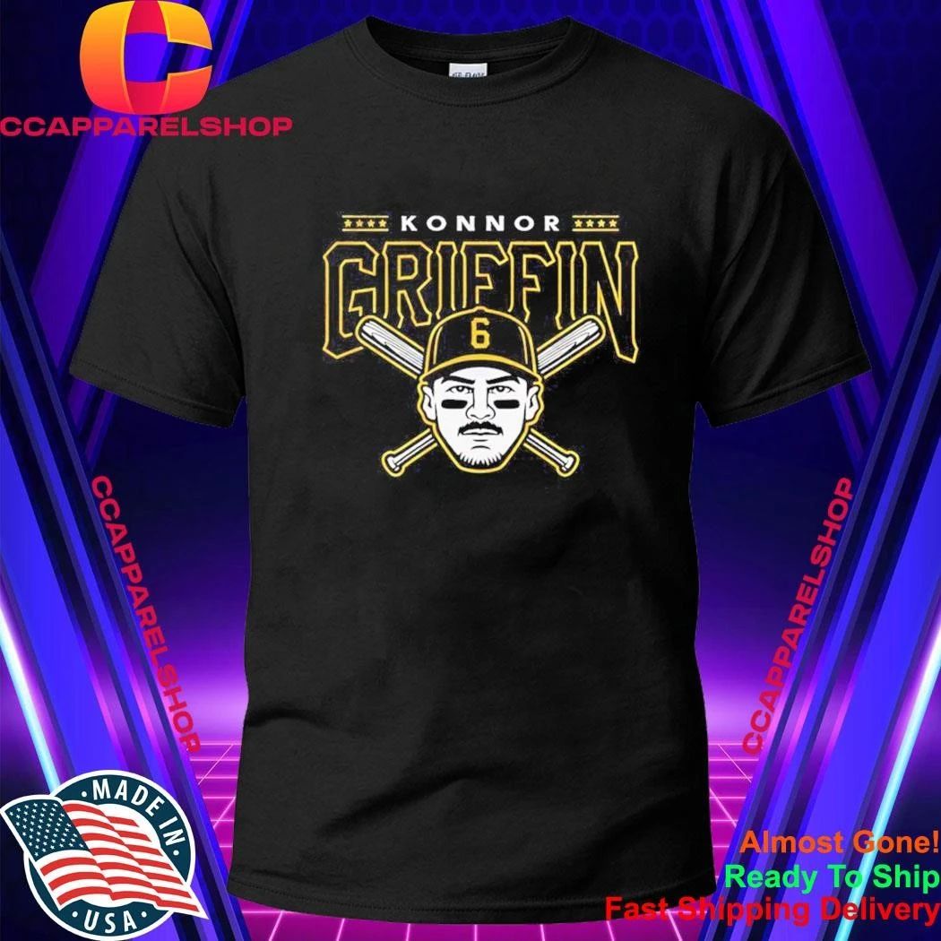 Konnor Griffin Pittsburgh Pirates MLB Baseball Prospect Team Logo Shirt