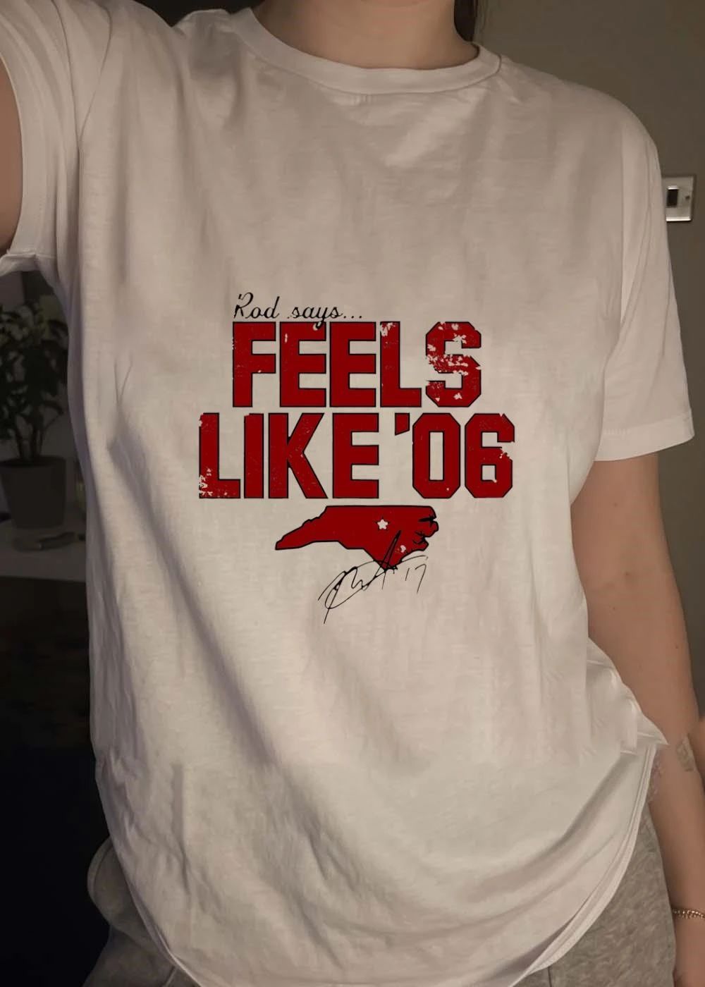 Rod 17 Feels Like 06 North Carolina Hurricanes T-Shirt
