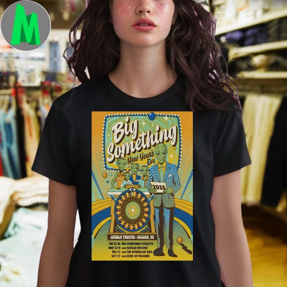 Big Something NYE 2025-2026 In Raleigh NC Poster Shirt
