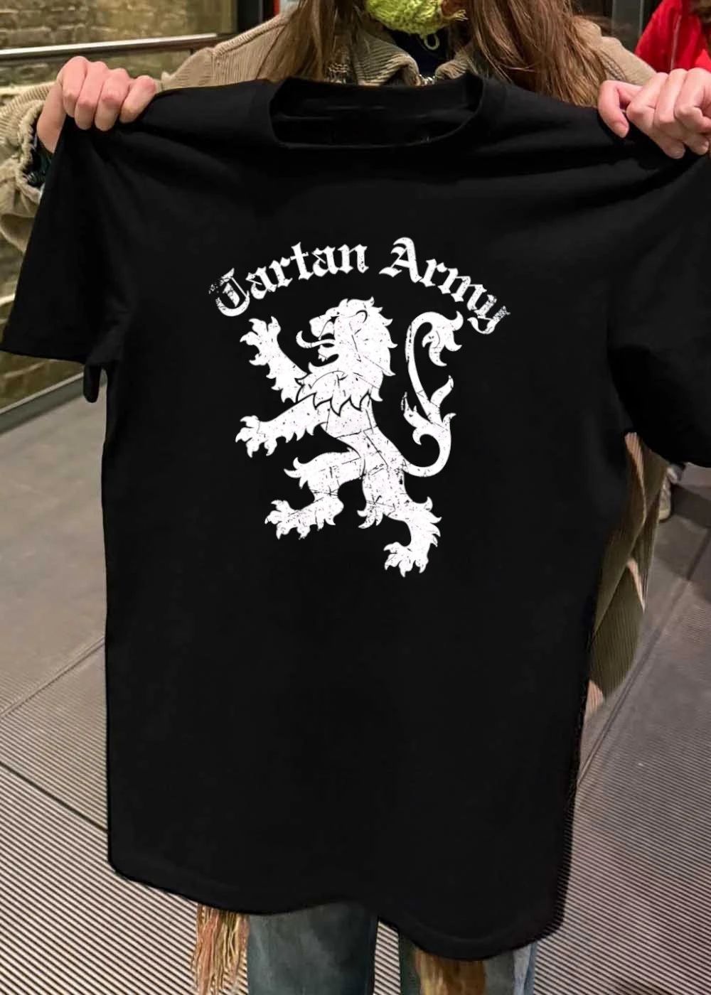 Tartan Army Scotland Patricotic Design shirt